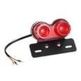thumbnail image 3 of Amdohai Universal LED Motorcycle Tail Lamp Turn Signal Light Dual Trailer Lights Brake License Plate Holder Lights, 3 of 7