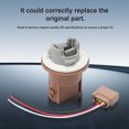 thumbnail image 6 of 2 Pcs Turn Signal Socket and Pigtail Connector Fit for Fiesta Focus F150 Lincoln Mercury 2003-2019 with Wire Harness Replace 2U5Z13411SA YF1Z13411CA, 6 of 7