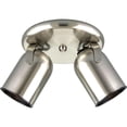 thumbnail image 1 of Progress Lighting P6149-09 Directionnel 50W 2-Light Medium E-26 Base Track Light - Nickel Brossé, 1 of 2