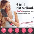 thumbnail image 3 of Duomishu 4in1 Hair Dryer One-Step Volumizer Ion Air Brush Blow Dryer Curler Comb Hair Straightener, 3 of 9