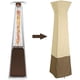 thumbnail image 3 of Cubierta de calentador impermeable Cubierta de calentador de patio al aire libre Tela Oxford Protección de calentador a prueba de polvo, beige y café Kearding HA4055-04, 3 of 6
