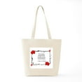 thumbnail image 6 of CafePress - Paradise Library Tote Bag - Unisex Canvas Tote Bag, Beige, 1-Piece, 6 of 7