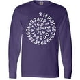 thumbnail image 3 of Inktastic Pi Day Pi Numerals in Spiral Long Sleeve T-Shirt, 3 of 5