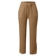 thumbnail image 5 of WILLBEST Pantalones Casuales elegantes para Mujer para Uso Diario: Pantalones de Moda de Color Sólido con Encaje, Cintura Alta, Bolsillo con Cordón, Largo 9/10 Mediana, 5 of 5