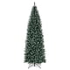 thumbnail image 4 of Costway Árbol de Navidad preiluminado de 270 cm con bisagras y lápiz delgado de Navidad con 500 luces LED y 1298 puntas, 4 of 4