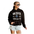 thumbnail image 3 of Women's Gameday Couture  Black Vancouver Whitecaps FC Catch the Vibe Studded Pullover Hoodie, 3 of 5
