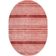 thumbnail image 2 of Rugs.com Gemstone Collection Rug – 4' x 6' Oval Rusty Pink Rose Medium Rug Perfect For Living Rooms, Large Dining Rooms, Open Floorplans, 2 of 9