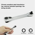 thumbnail image 4 of 1/4 Inch Mini Socket Ratchet And Bit Driver, Wear Resistance Mini Double Headed Ratchet Wrench Rust Proof  For 4S Stores, 4 of 8