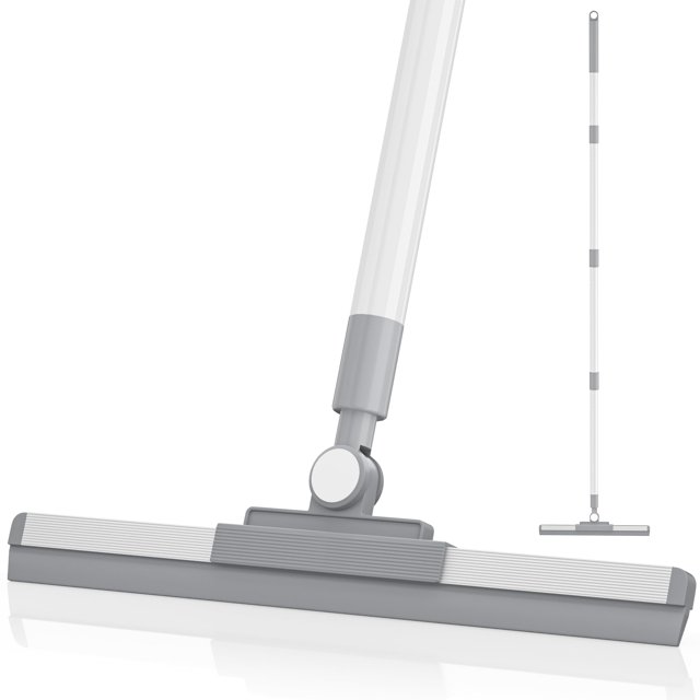 Escurridor de piso Nodirz con cabezal giratorio de 180° y mango de 132 cm
