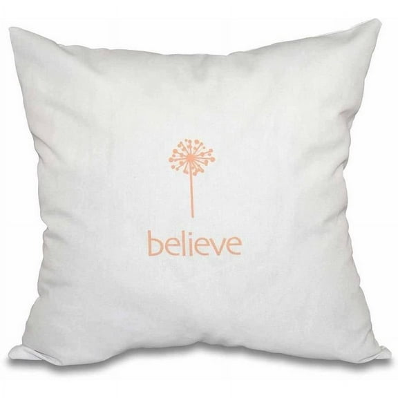 Simply Daisy 16" x 16" Make a Wish Word Print Pillow
