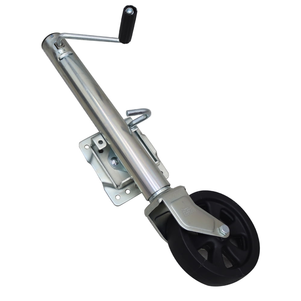 1500lb RV Trailer Jack 8” Single Wheel Yacht Trailer Stand Guide Wheel Jack Lifting Height 9.8"