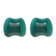 thumbnail image 2 of Bearachild Copa para dentadura, recipiente para protección bucal, soporte para artificiales, estuche ligero para dentición postiza para lago verde 2piezas, 2 of 6