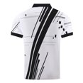 thumbnail image 3 of COSFO Golf Polo Shirts for Men Big And Tall Short Sleeve Casual Performance Shirt Mesh Quick Dry Pullover Collared Slim Fit Tops, 3 of 6