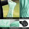 thumbnail image 4 of Golf Club Head Covers for Woods Driver Fairway Hybrid with Interchangeable Number Tag 1 3 5 Premium Leather Headcovers for Women MenG, 4 of 7