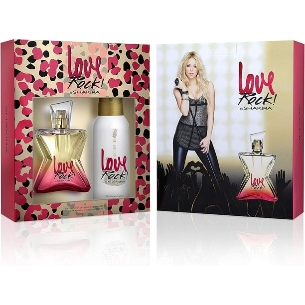 Perfume Set Shakira Love Rock 2p 80ml Edt/ Desodorante 150ml Shakira  Shakira Love Rock