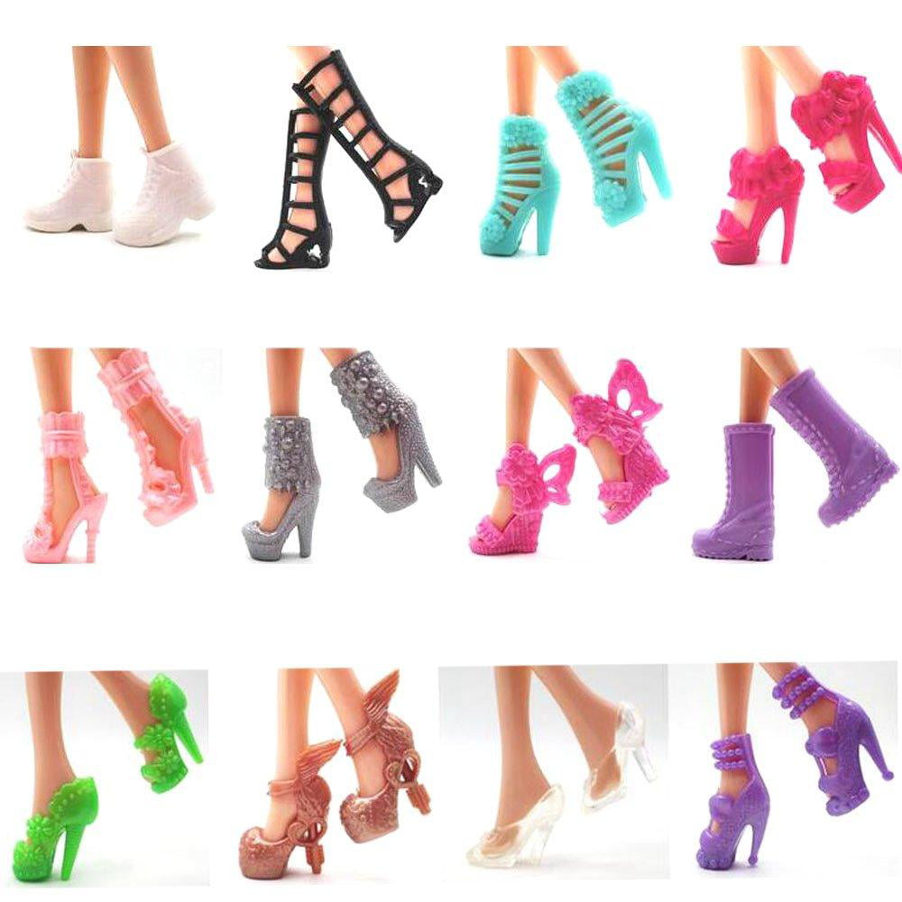 Shoes/Boots Fuchsia High Heels Sandals for Mattel Barbie NEW #0430 