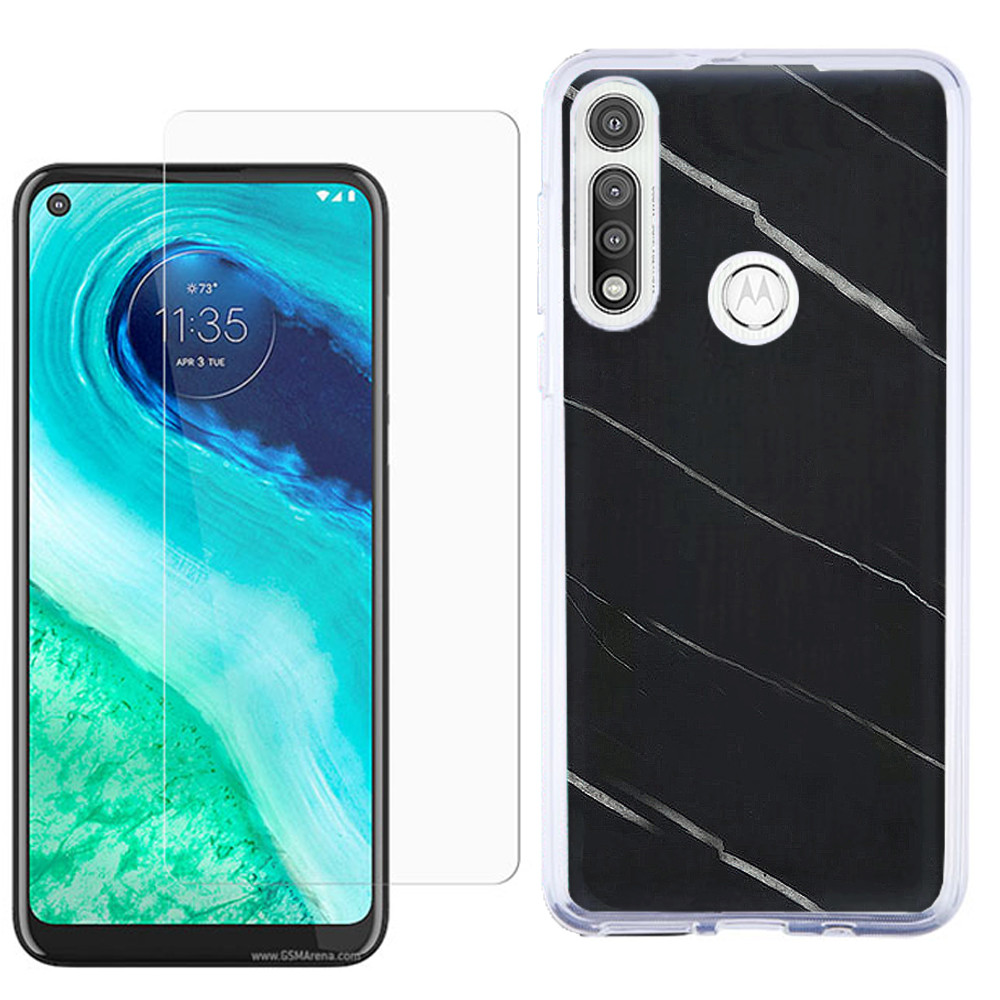 For Motorola Moto G Fast Case, SlimFit TPU Phone Case, with Tempered