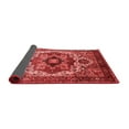 thumbnail image 2 of Ahgly Company Indoor Square Oriental Red Industrial Area Rugs, 3' Square, 2 of 4