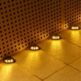 thumbnail image 6 of Hxlamzoo Solar Step Lights for Outdoor Stairs and Garden Pathways - Waterproof Wireless Lighting with Auto Light Control, Easy Installation (ABS Material, Warm/White), 6 of 9