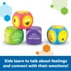 thumbnail image 3 of Juego de 4 recursos de aprendizaje con cubos de emojis de espuma para niños a partir de 3 años, 3 of 6