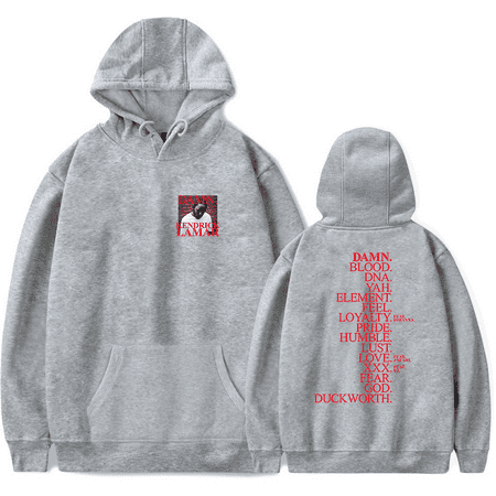 Kendrick Lamar Merch Hoodie K. Dot Album Cover Damn Hoodies Diss 2024 Rapper Sweatshirt Long Sleeve Men Women Pullover