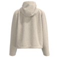 thumbnail image 2 of Chamarra Simply Basic Para mujer, con cremallera, Crema, Talla EG, 2 of 4