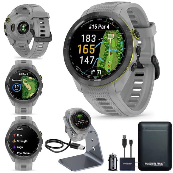 Smartwatch de Golf Certified Brands Approach S70 AMOLED Paquete