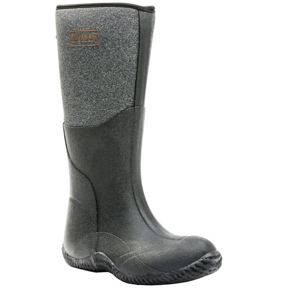 Shyanne Women's Rubber Outdoor Boot Soft Toe Black 9 M US