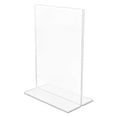 thumbnail image 6 of Deflecto Classic Image Double-Sided Sign Holder, 5" x 7" Insert, Clear, 6 of 8