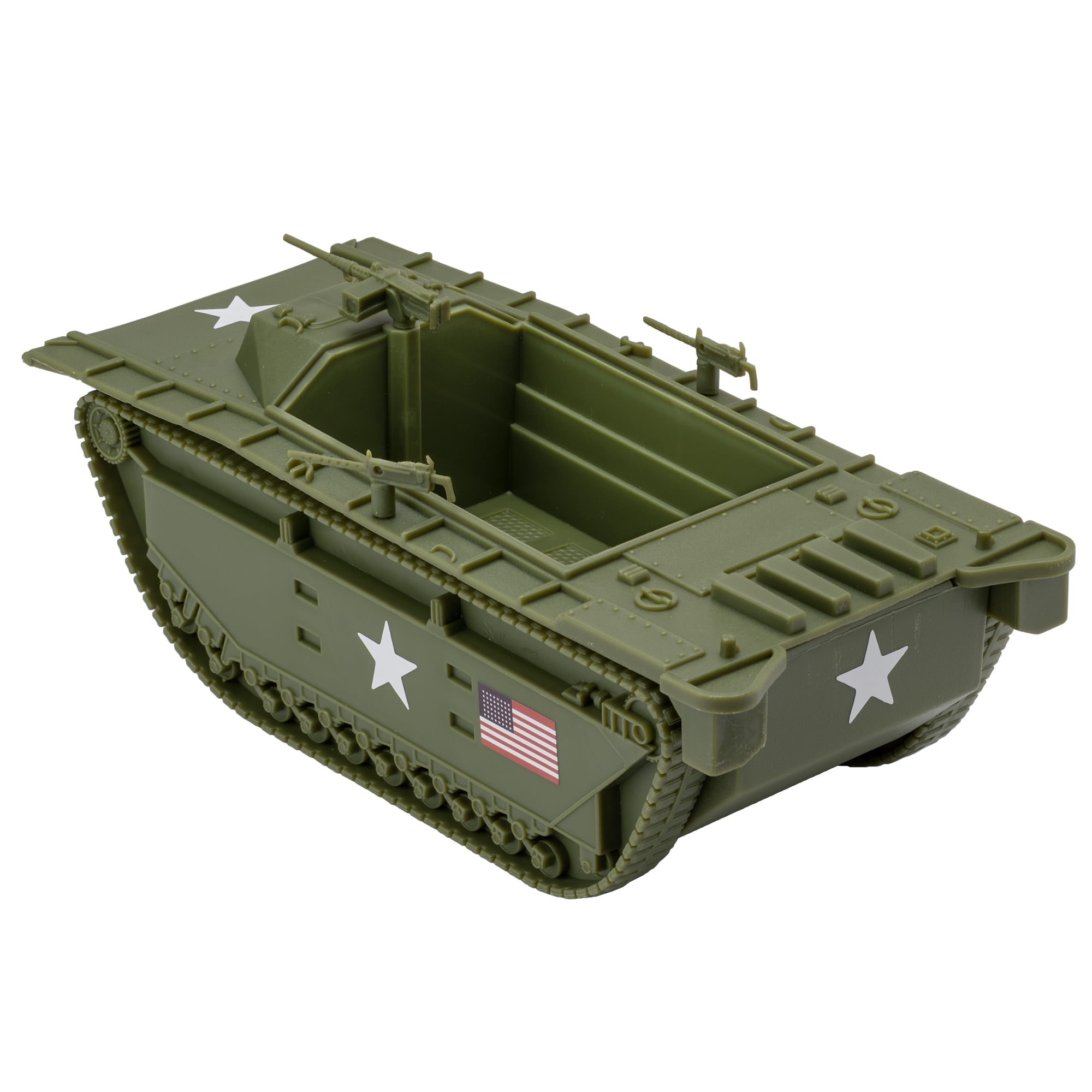 1:32 Amphibious Vehicle for Plastic Army Men Details about   BMC WW2 USMC Amtrac LVT