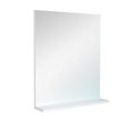 thumbnail image 2 of Espejo Blanco con Repisa para Baño ALTEREGO DESIGN Soporte de Madera Industrial, 2 of 3