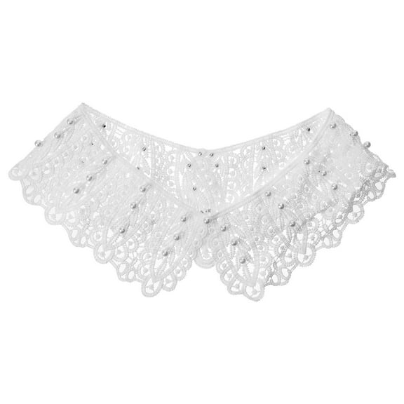 Jiyike Artificial Collar Fake Collar Detachable Collar Elegant Fake Collar Fashion Clothes Accessory