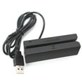 thumbnail image 1 of Yeacher Full 3-Track USB Magnetic Strip Card Reader Plug And Play Green Indicator Light with Buzzer Beep Bidirectional Reading POS Machine, 1 of 8