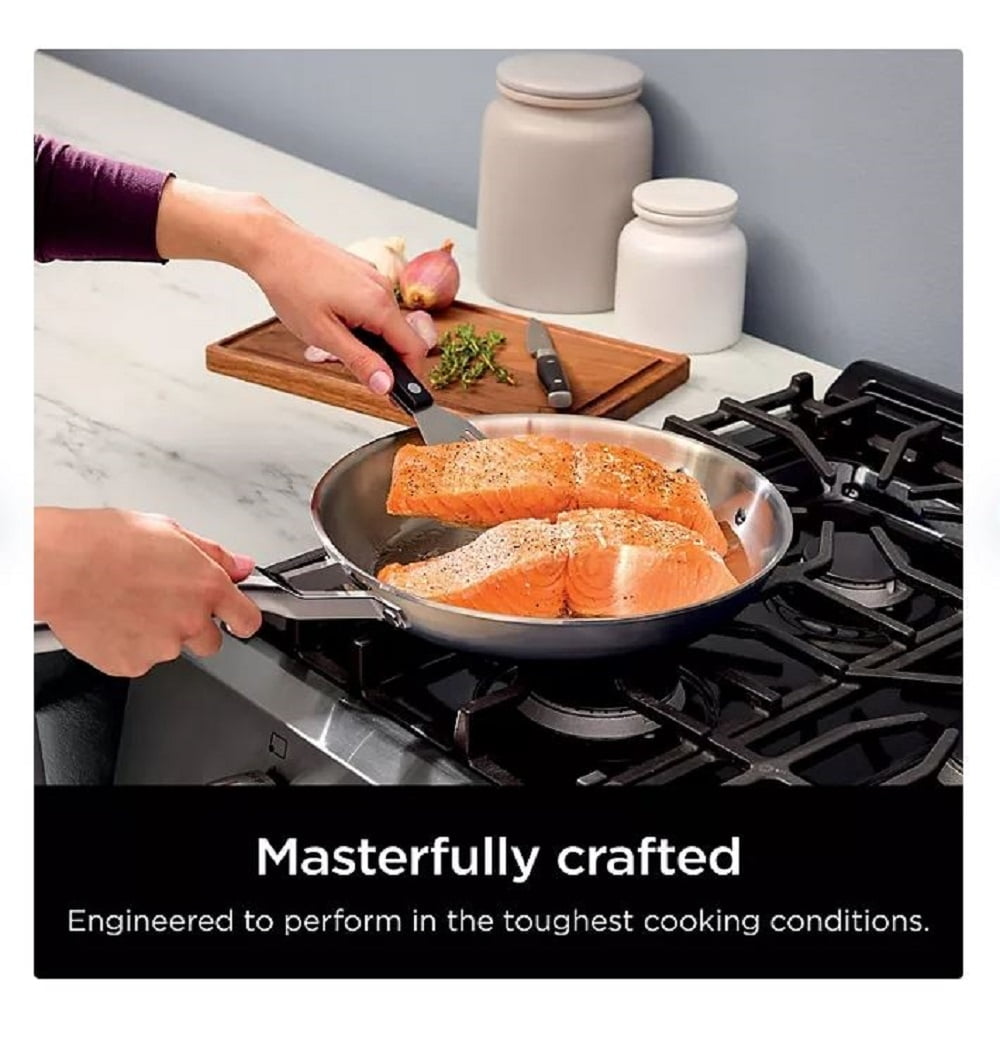 Ninja Everclad 12 Piece Oven Safe Stainless Steel Cookware Set