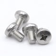 thumbnail image 2 of Stainless Screws for BMW 330d License Plates (Set of 4, Silver, Rear), 2 of 4