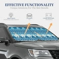 thumbnail image 2 of Lsque Sea Underwater Animals 2 PCS Windshield Sun Shade | CarFoldable Window Covers | Car Accessories Reflect UV for Universal Cars SUV Truck | Small, 2 of 7