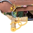 thumbnail image 2 of Ecomeon Two Way Gas Splitter,Y Splitter Natural Gas Quick Connect Adapter for Grills Generators Patio Heaters Pizza Ovens Patio Fire Pits 3/8 Inch,Grill Connector, 2 of 8