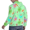 thumbnail image 3 of Hoodies for Men - Cute Fox Floral Green Long Sleeve Comfrt Men'S Fashion Hoodies & Sweatshirts, Sweatshirts for Men Hoodies Pullover Clothing Clothes with Pouch, 3 of 7