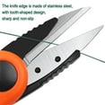 thumbnail image 2 of Folding Scissors Stainless Steel Retractable Fishing Line Clipper Multi-purpose Scissors Fishing Tackle, 2 of 9