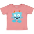 thumbnail image 3 of Inktastic Cute Monster, Blue Monster, Funny Monster, Horns Boys or Girls Baby T-Shirt, 3 of 5