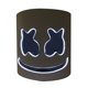 thumbnail image 1 of Marshmello Máscara LED DJ Cosplay Casco Marshmello Disfraz Máscara Iluminada Máscara LED Fiesta Cosplay Máscara Marshmallow Light Hood Electro Bar Light Hood Blanco, 1 of 3