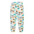 thumbnail image 5 of REDARER Boys Two Piece Cotton Pajama Set Crew Neck Long Sleeve Top Matching Pants Construction Vehicle Full Print Soft Loungewear Outfit for Kids Night Sleep Daily Wear,6-12 Months, 5 of 8