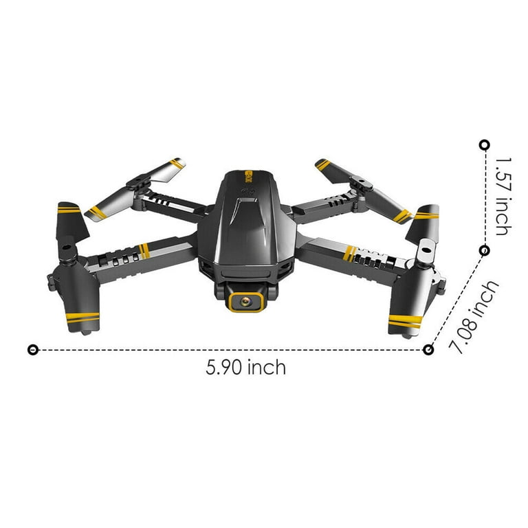 2023 New RC Drone With 4K HD Dual Camera WiFi FPV Foldable Quadcopter +4  Battery 