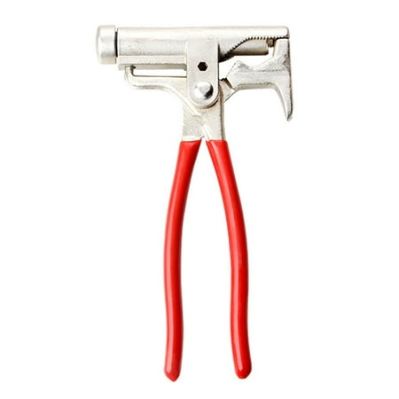 

Xinqinghao Multifunctional Universal One-piece Pliers Nail Hammer Pipe Tools & Home Improvement Red