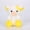 Yellow, variant on Yellow Yellow Cute Strawberry Cow Plush Stuffed Animal Doll Soft Toy For Kids 20Cm