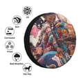 thumbnail image 2 of Kdxio Fantasy Colorful Beast for Tire Cover Wheel Protectors Tyre Covers Weatherproof Wheel Covers Universal Fit for Trailer Rv SUV Truck Camper Travel Trailers 15 inch, 2 of 5