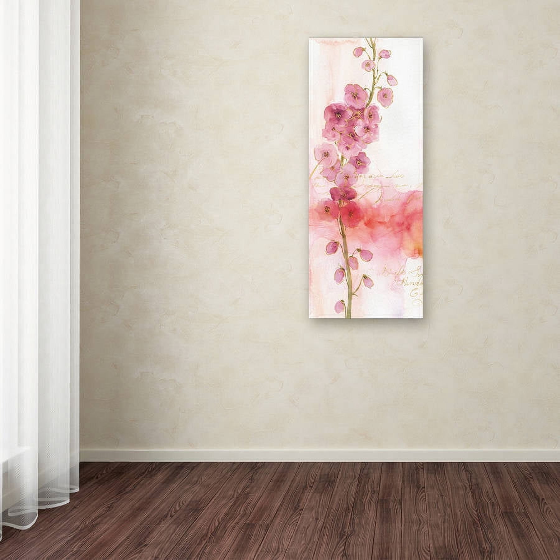 Trademark Fine Art "Rainbow Seeds Abstract Floral I" Canvas Art by Lisa Audit
