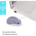 thumbnail image 2 of PloutoRich Wireless Mouse, 2.4GHz Hamster Shape Portable Mobile Optical 1200DPI USB Mice Cordless Mouse for PC Laptop Computer, Gift, 2 of 9