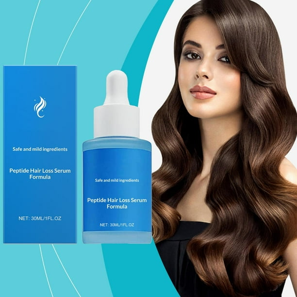 Sérum capilar Essence con péptidos de cobre. Cuidado del cabello. Sérum avanzado con péptidos de cobre para mujeres y hombres. Consigue un cabello más grueso. 30 ml por unidad.