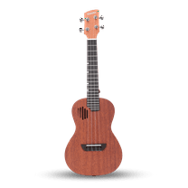 PICKAPICK Concert Ukulele M1, 23 Inch All Mahogany Ukulele with Gig Bag, Strap & Heart Pick, Easy to Play for Beginner